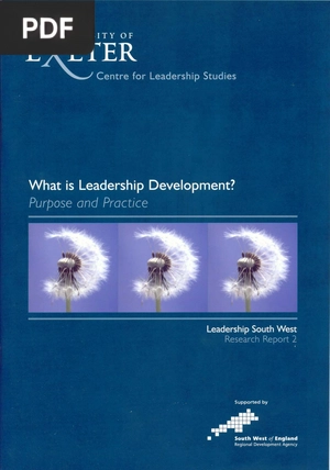 What is Leadership Development: Purpose and Practice