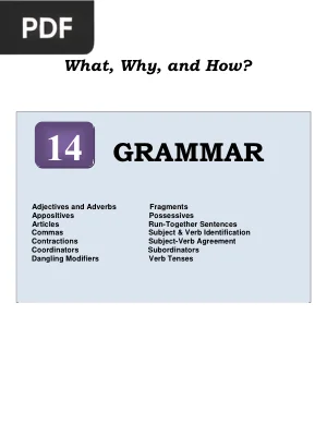 What, Why, and How? -  Grammar