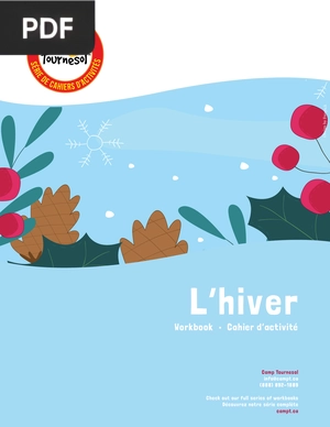 Winter Workbook in FRENCH