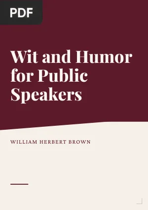 Wit and Humor for Public Speakers