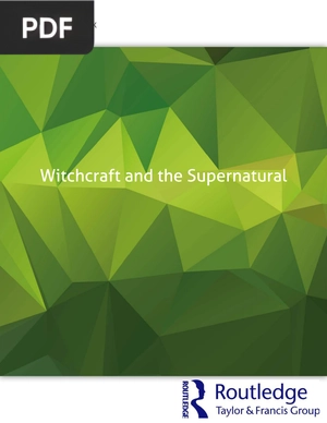 Witchcraft and the Supernatural