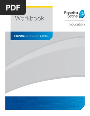 Workbook. Spanish (Latin America) - Level 1