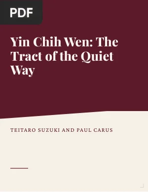 Yin Chih Wen: The Tract of the Quiet Way