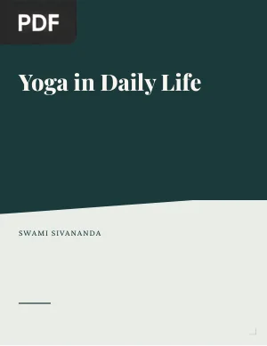 Yoga in Daily Life