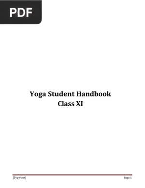 Yoga Student Handbook
